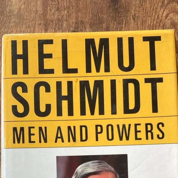 Men And Powers: A Political Retrospective by Helmut Schmidt, Hardcover Book - Picture 2 of 4
